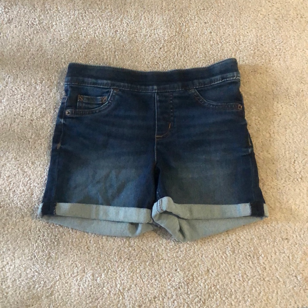 ❤️Slip-on Jean shorts